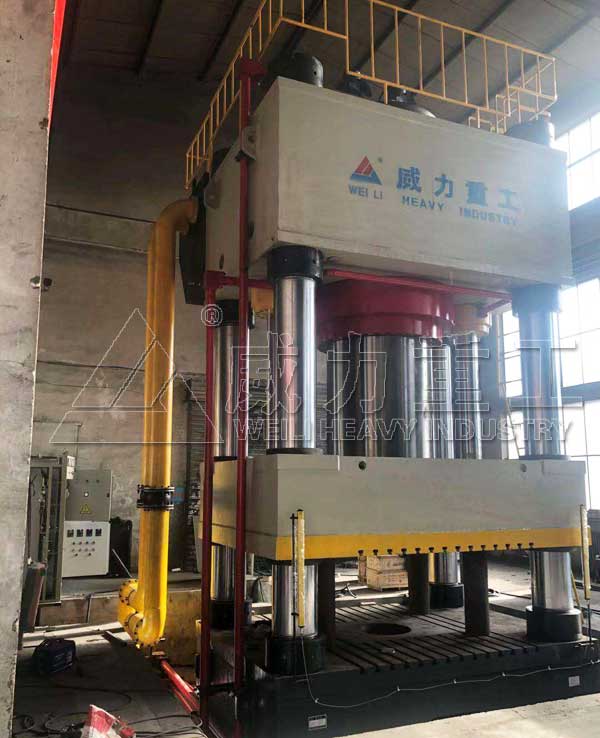 3600吨液压机_3600吨电梯配重块热压成型油压机
